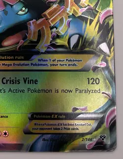 Pokemon TCG M Venusaur EX #2/146 XY Base Set - Image 5