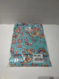 2025 Pokemon World Championships Pikachu Large Button Up Shirt Anaheim Worlds - Image 1