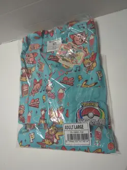 2025 Pokemon World Championships Pikachu Large Button Up Shirt Anaheim Worlds - Image 2