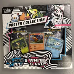 Pokemon Black Bolt and White Flare Poster Collection - Image 1