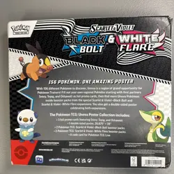 Pokemon Black Bolt and White Flare Poster Collection - Image 2