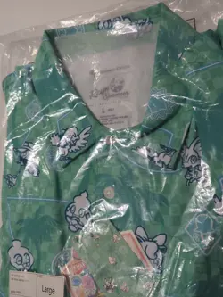 2025 Pokemon World Championships Reyn Spooner Large Aloha Polo Shirt Anaheim - Image 4