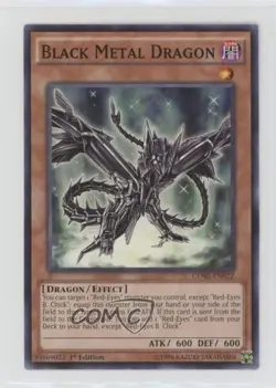 Black Metal Dragon 1st Ed. YuGiOh Clash of Rebellions #CORE-EN022 - Image 1