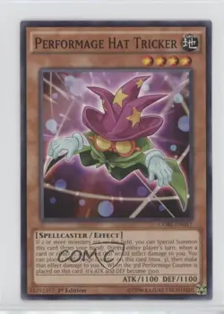 Performage Hat Tricker 1st Ed. YuGiOh Clash of Rebellions #CORE-EN017 - Image 1