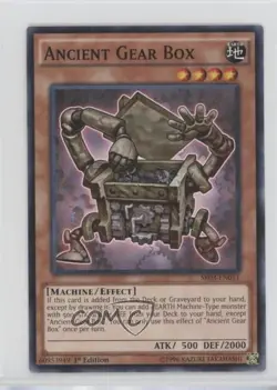 Ancient Gear Box 1st Ed. YuGiOh Machine Reactor Structure Deck #SR03-EN0011 - Image 1