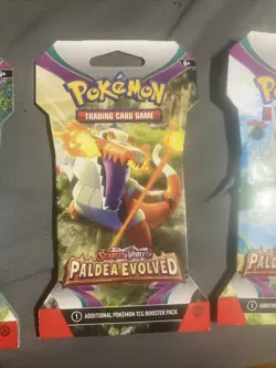 Pokemon TCG - Scarlet and Violet - Paldea Evolved Booster Pack SEALED-Fast Ship - Image 1