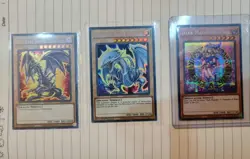 🔥Yugioh Blue-Eyes Red-Eyes Dark Magician Girl SECRET RARE MP22-EN266 267 268 - Image 1