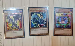 🔥Yugioh Blue-Eyes Red-Eyes Dark Magician Girl SECRET RARE MP22-EN266 267 268 - Image 3
