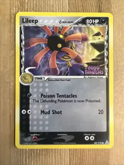Lileep - 68/110 - Common - Reverse Holo LP, English Pokemon EX Holon Phantoms - Image 1