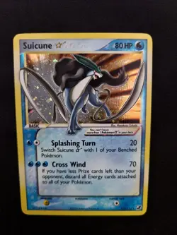 Suicune Gold Star 115/115 Unseen Forces Holo 2005 Pokemon TCG Legendary - Image 1