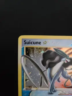 Suicune Gold Star 115/115 Unseen Forces Holo 2005 Pokemon TCG Legendary - Image 2