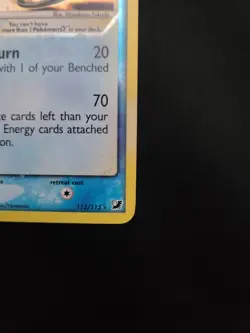 Suicune Gold Star 115/115 Unseen Forces Holo 2005 Pokemon TCG Legendary - Image 5