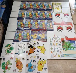 Pokemon 25th Anniversary McDonald’s Promo Sealed Card Packs, 17 plus extras . - Image 2
