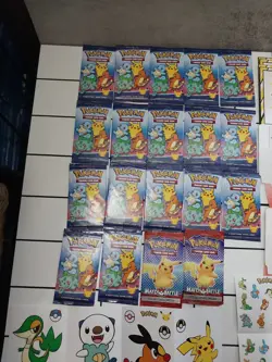 Pokemon 25th Anniversary McDonald’s Promo Sealed Card Packs, 17 plus extras . - Image 3