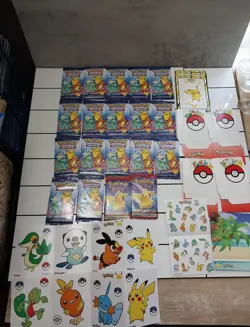 Pokemon 25th Anniversary McDonald’s Promo Sealed Card Packs, 17 plus extras . - Image 4
