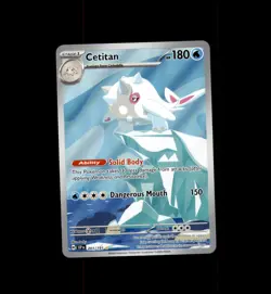 Cetitan 201/191 Illustration Rare Surging Sparks Pokemon Near Mint - Image 1