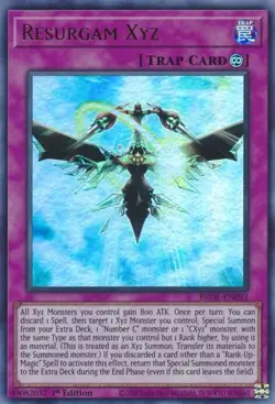 BROL-EN092 RESURGAM XYZ ULTRA RARE 1ST EDITION NEAR MINT YuGiOh TCG - Image 1