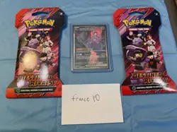 Pokemon Team Rocket's Mewtwo ex 231/182 Sv10: Destined Rivals Holo - Image 1