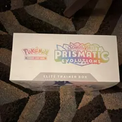 Pokemon TCG Prismatic Evolutions Elite Trainer Box Booster Promo Card Sleeves - Image 2