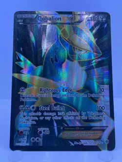Cobalion EX (Full Art) 133/135 - Pokemon Plasma Storm - Near Mint - Image 1