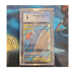 Pokemon TCG Magikarp & Wailord GX Team Up #160/181 Full Art Holo CGC 9 English - Image 1