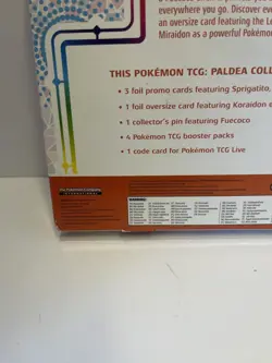 Pokemon Paldea Pin collection - FUECOCO SEALED RARE POKEMON CARDS - Image 3