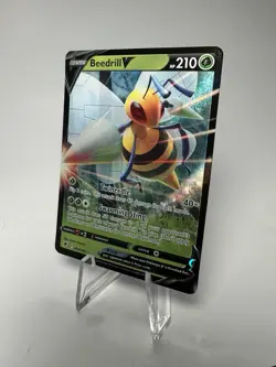 Pokemon Beedrill V Full Art Ultra Rare Holo #001/189 Astral Radiance TCG - Image 2