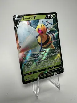 Pokemon Beedrill V Full Art Ultra Rare Holo #001/189 Astral Radiance TCG - Image 3