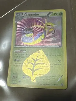Serperior 125/124 Dragons Exalted Secret Rare Pokemon TCG Holo - Image 1