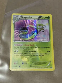 Serperior 125/124 Dragons Exalted Secret Rare Pokemon TCG Holo - Image 2