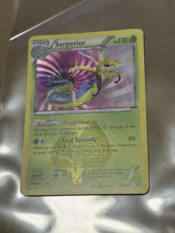 Serperior 125/124 Dragons Exalted Secret Rare Pokemon TCG Holo - Image 3