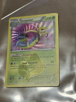 Serperior 125/124 Dragons Exalted Secret Rare Pokemon TCG Holo - Image 4