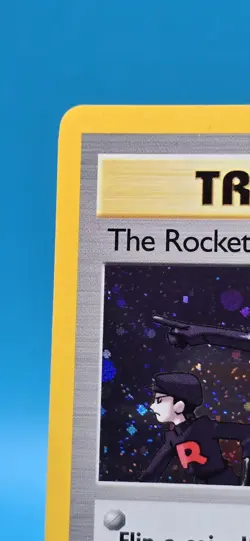 Pokemon TCG The Rocket's Trap Gym Heroes 19/132 1st Edition Holo Rare Trainer/#2 - Image 2