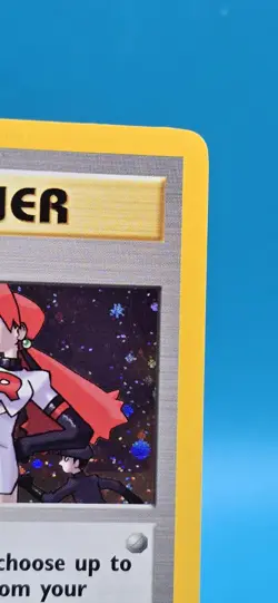 Pokemon TCG The Rocket's Trap Gym Heroes 19/132 1st Edition Holo Rare Trainer/#2 - Image 3