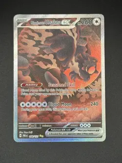 Bloodmoon Ursaluna ex Pokemon • Special Illustration Rare • 168/131 Prismatic Ev - Image 1
