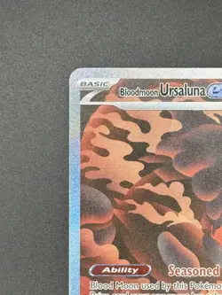 Bloodmoon Ursaluna ex Pokemon • Special Illustration Rare • 168/131 Prismatic Ev - Image 3