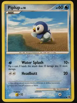 PIPLUP - 71/100 - Majestic Dawn LP - Regular Common - Pokemon TCG CARD - Image 1