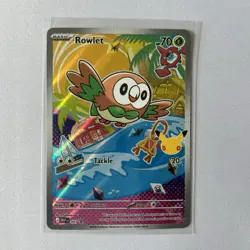 Pokemon TCG First Partner Illustration Collection Series 1 Gen 7 Alola Starters - Image 2