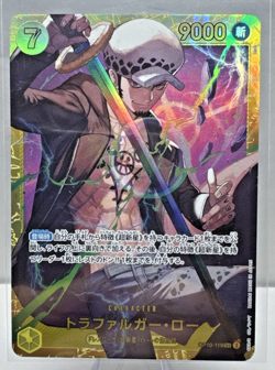 One Piece TCG Trafalgar Law OP10-119 sec Royal Blood Japanese Near Mint - Image 1