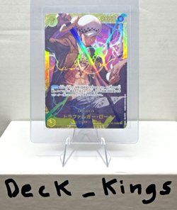 One Piece TCG Trafalgar Law OP10-119 sec Royal Blood Japanese Near Mint - Image 3