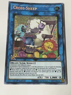 Yugioh Cross-Sheep MP21-EN018 Secret Rare 1st Ed Y5 - Image 1