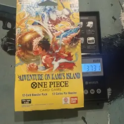 (HEAVY)One Piece Adventure On Kami’s Island OP15-EB04 Sleeved Booster Pack 37.31 - Image 1