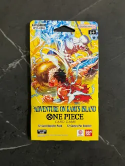 (VERY HEAVY)🔥37.20g One Piece Adventure On Kami’s Island OP15 Sleeved Booster - Image 2