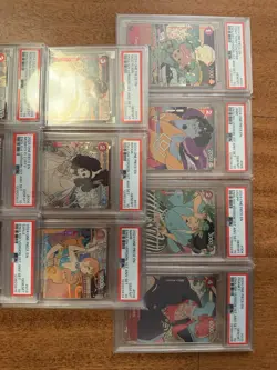 *Sequential PSA 10* 1st Anniversary One Piece Set English w/ Box, Playmat, Sleev - Image 4