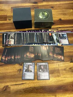 Lord Of The Rings Trading Card Game 2001 Storage Unit Find Lot 250+ - Image 1