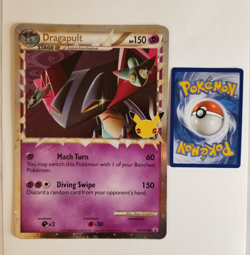 DRAGAPULT PRIME SWSH132 Celebrations Pokemon Card Near Mint JUMBO Oversized - Image 1