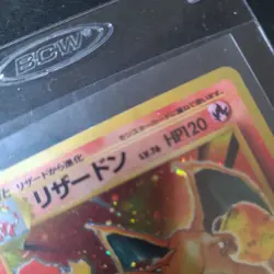 Japanese Charizard 006 Base Set Expansion 1996 Holo Rare Pokemon Card TCG - Image 5