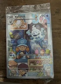 Vanillish Holiday Calendar 190/182 Pokemon TCG Promo Card, Sealed - Image 1