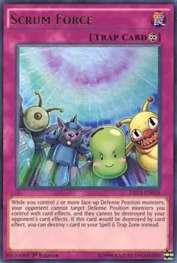 DRL3-EN020 SCRUM FORCE ULTRA RARE 1st EDITION NEAR MINT YuGiOh TCG - Image 1