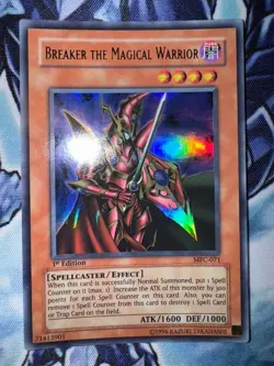 Breaker The Magical Warrior MFC-071 1st ED Ultra Rare YuGiOh Asian English Holo - Image 1